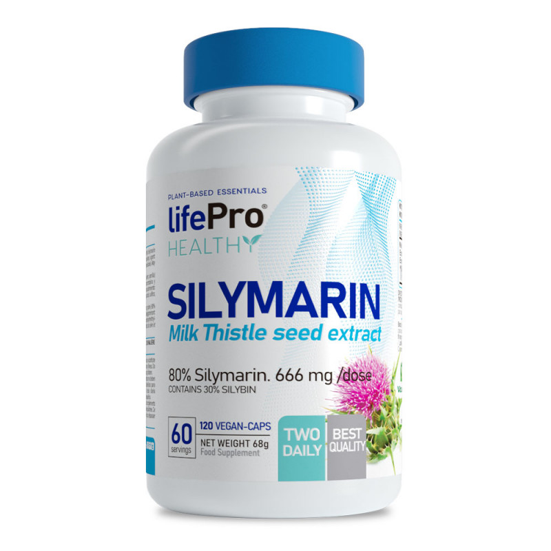 Silymarin 120 Caps Life Pro – Anabolic Fisher ASESOR DEPORTIVO Y ...